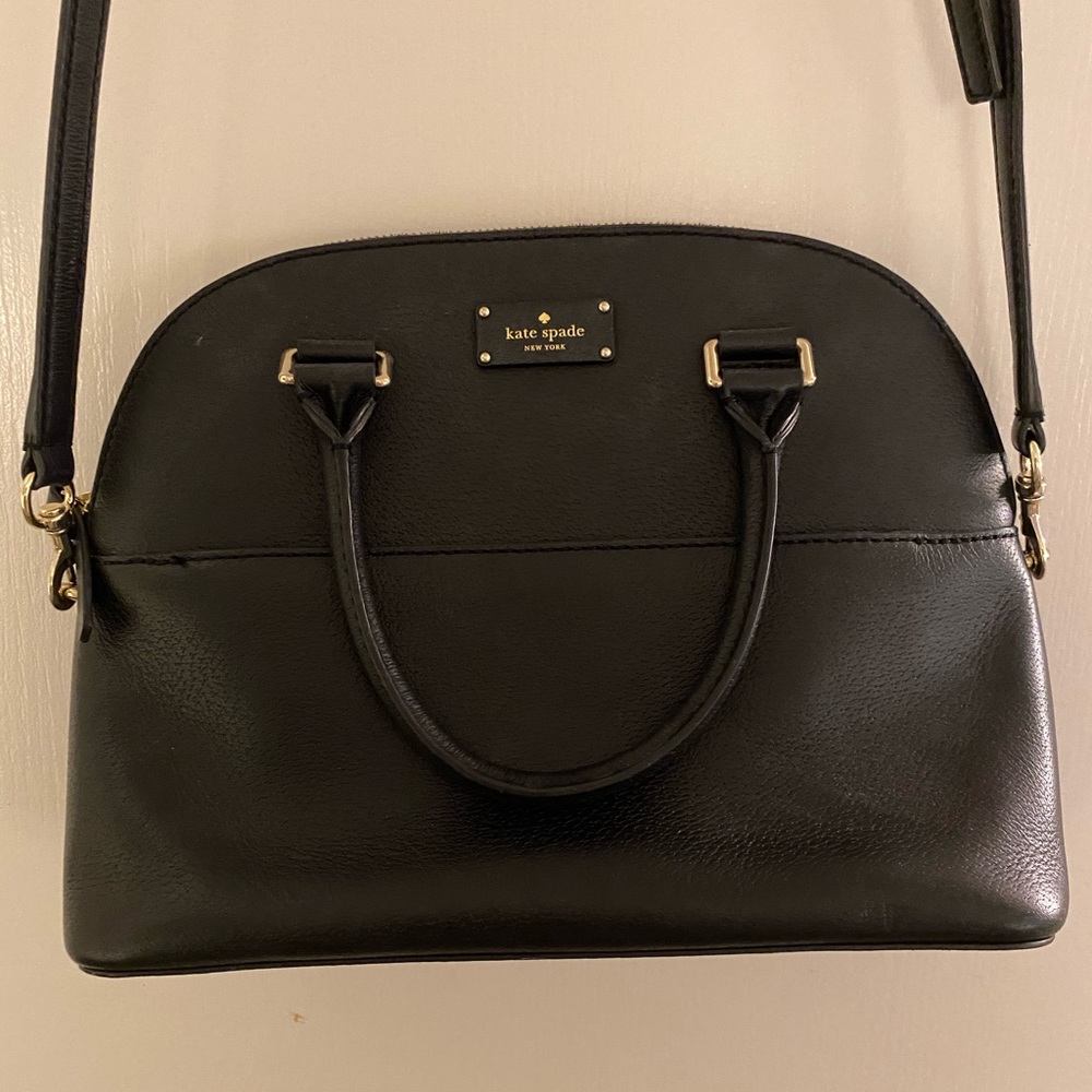 Kate Spade Black Leather Bag